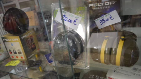 Cuffie per il tiro